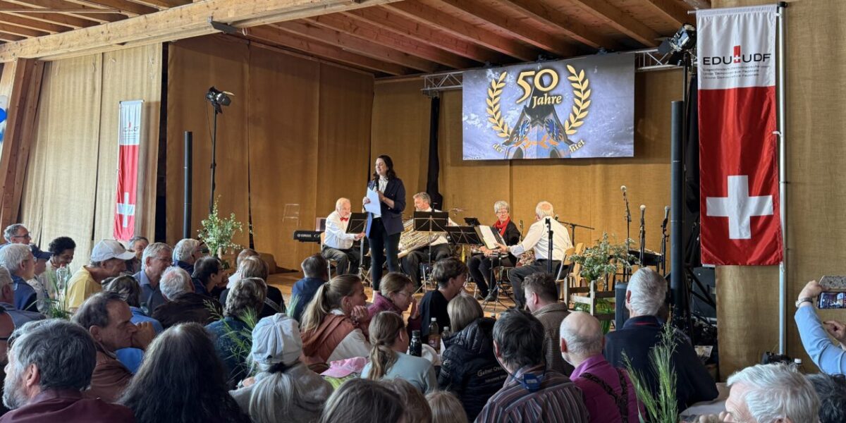 50 Jahre EDU: Eindrückliche Jubiläumsfeier in Huttwil